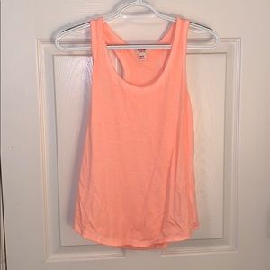 Light Weight Orange/ Coral Tank Top
